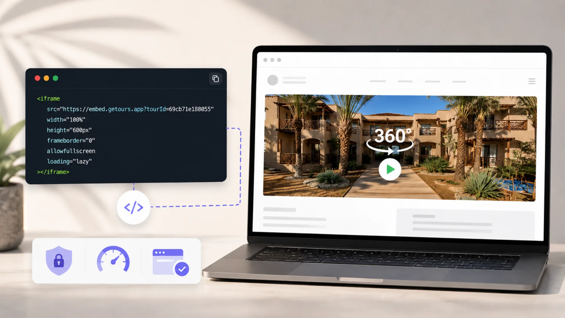 Quick website integration