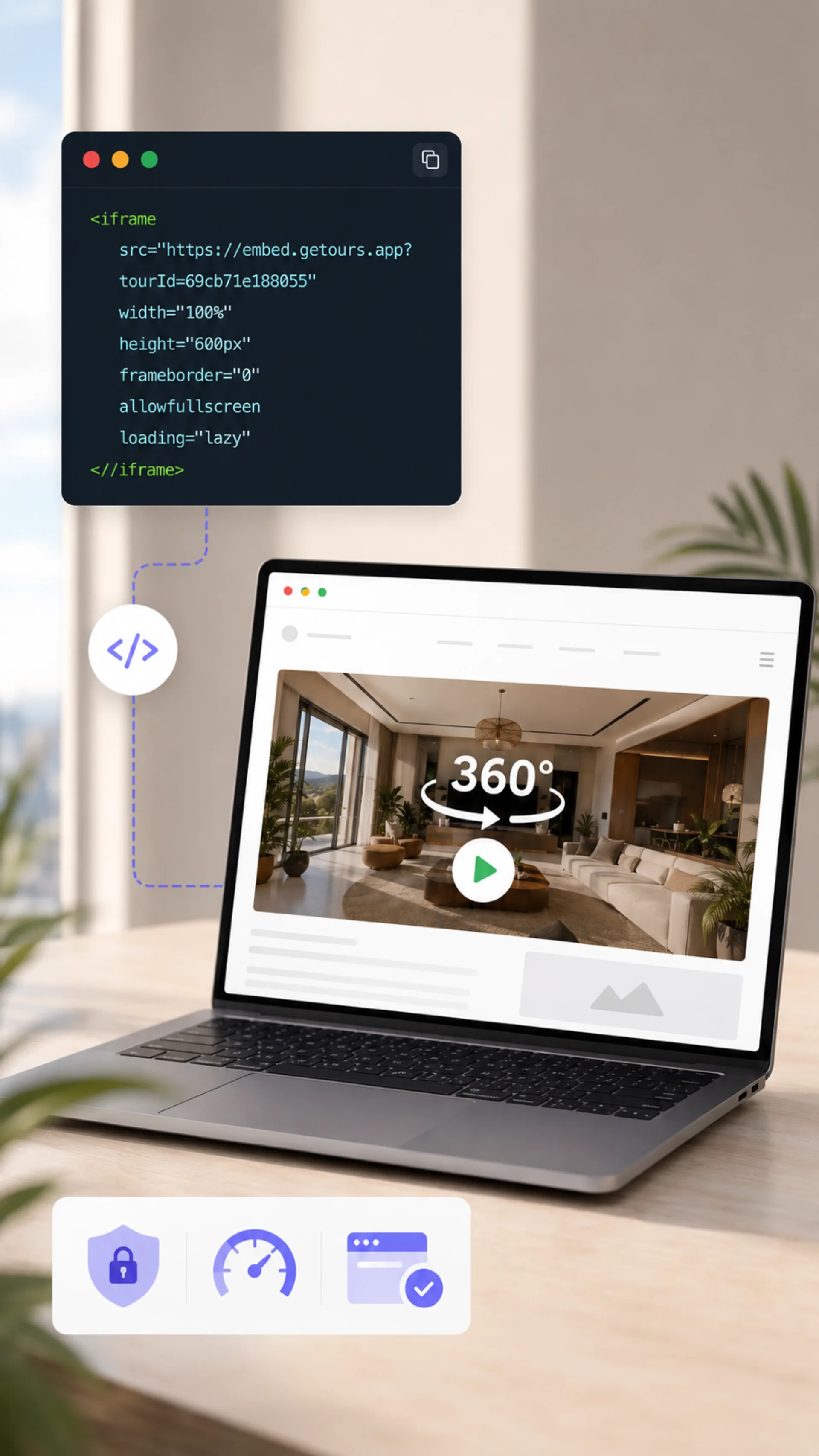 Quick website integration